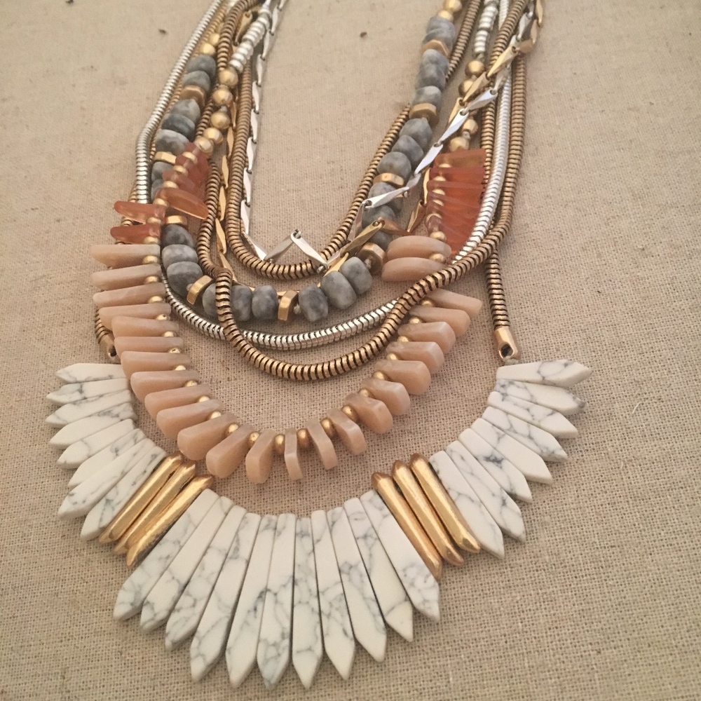 Stella & Dot Ezra Statement Necklace